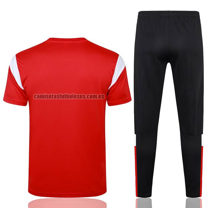 Chandal del AC Milan Manga Corta 2023 2024 Rojo